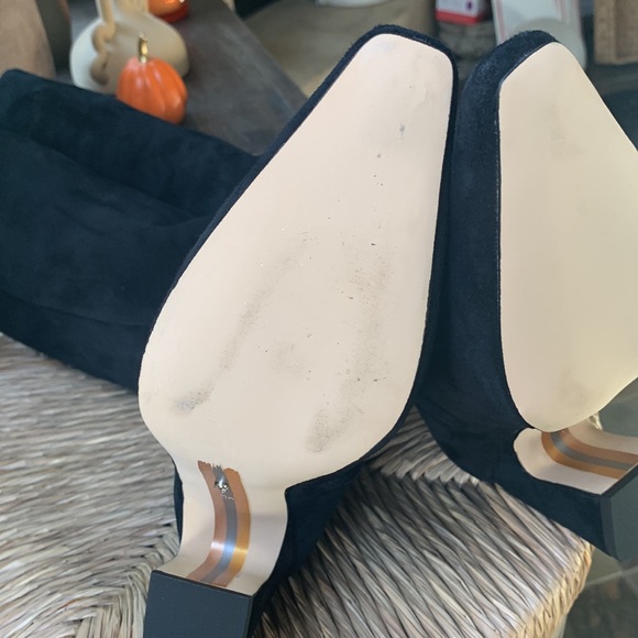 Sam Edelman black suede knee high boots - Picture 8 of 15